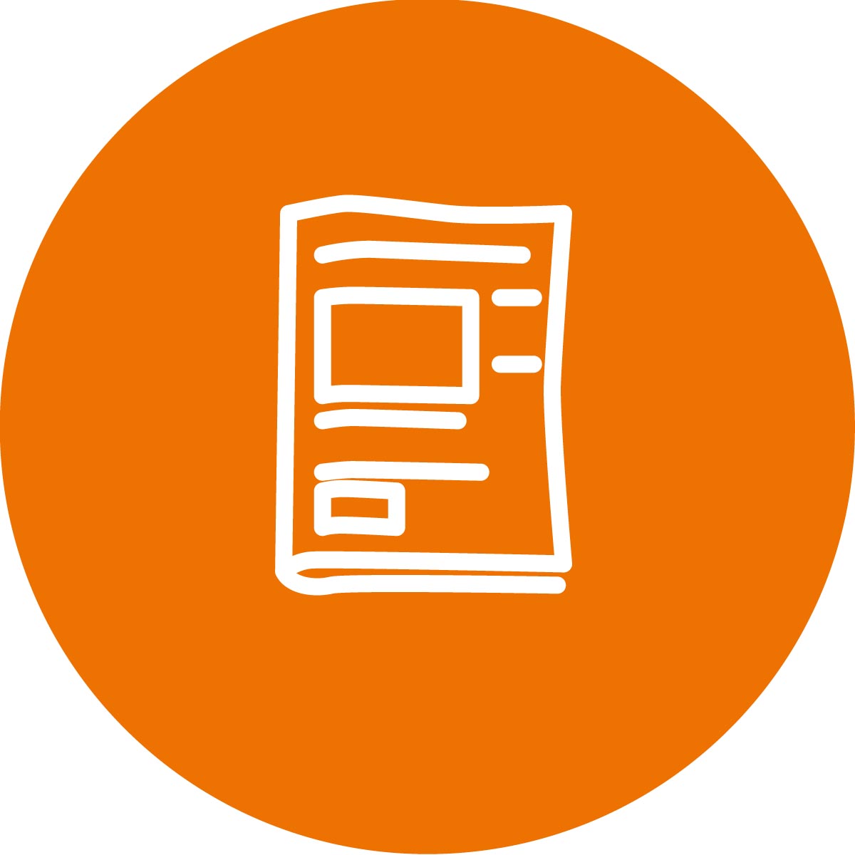 Källsortera tidningar