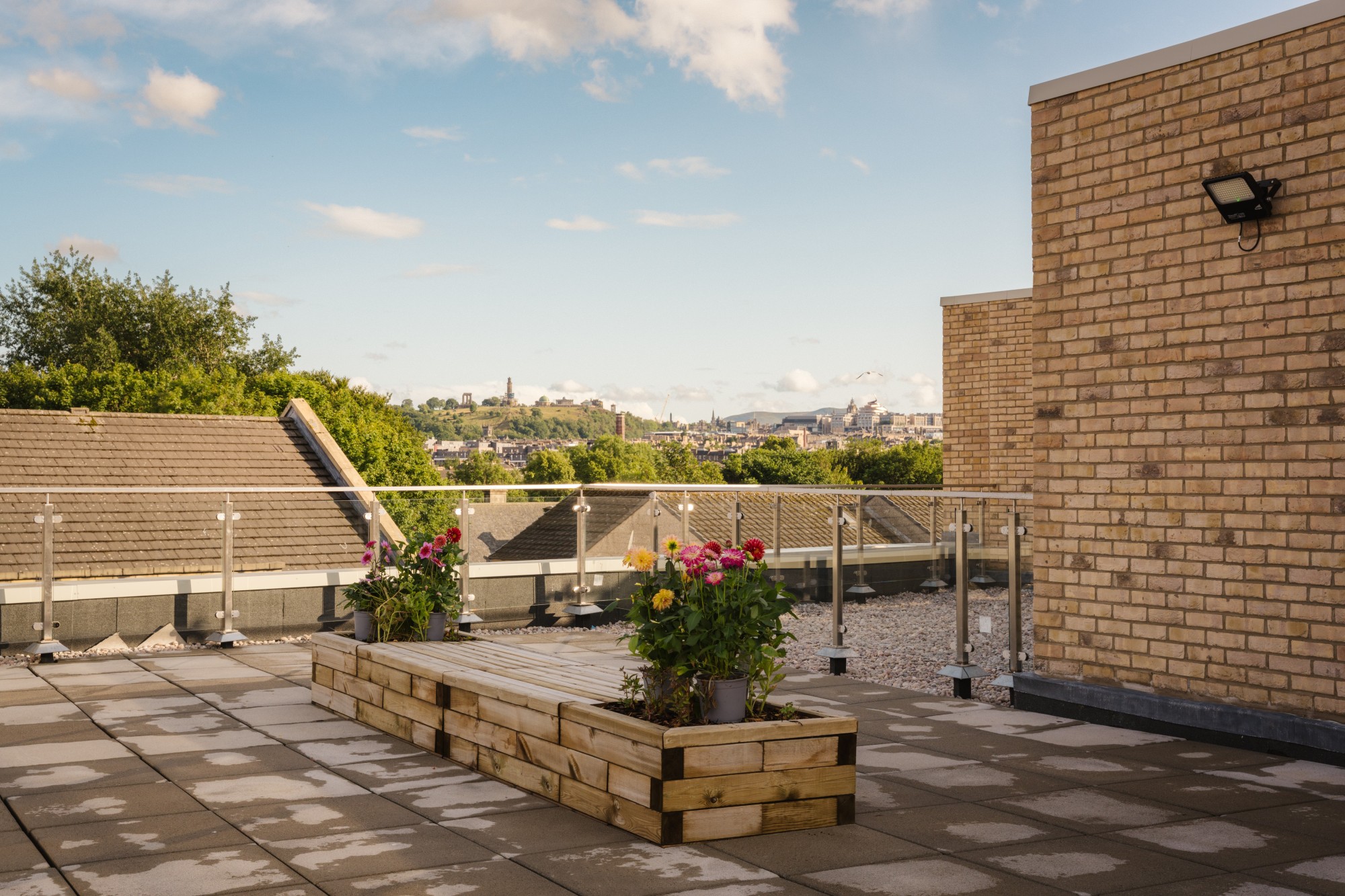 view of leith from rooftop