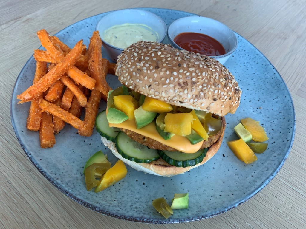 Quinoa burger vega