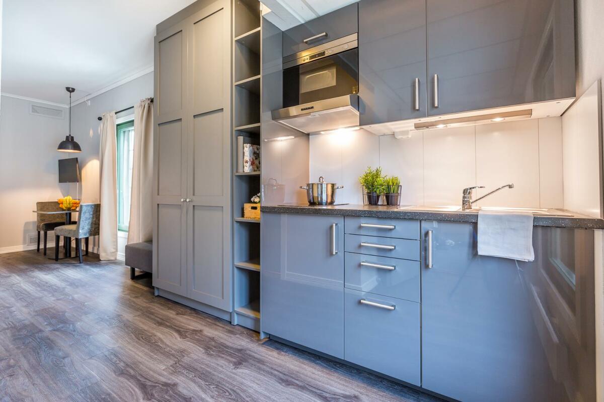 leilighet til leie Gardermoen kokken