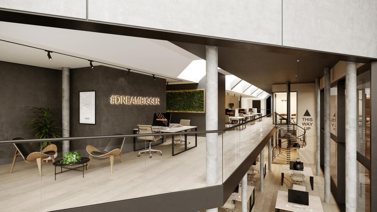 Kontor for 10–60 ansatte