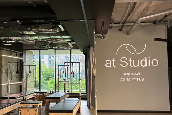 Studio pilatesu, sala zajęć