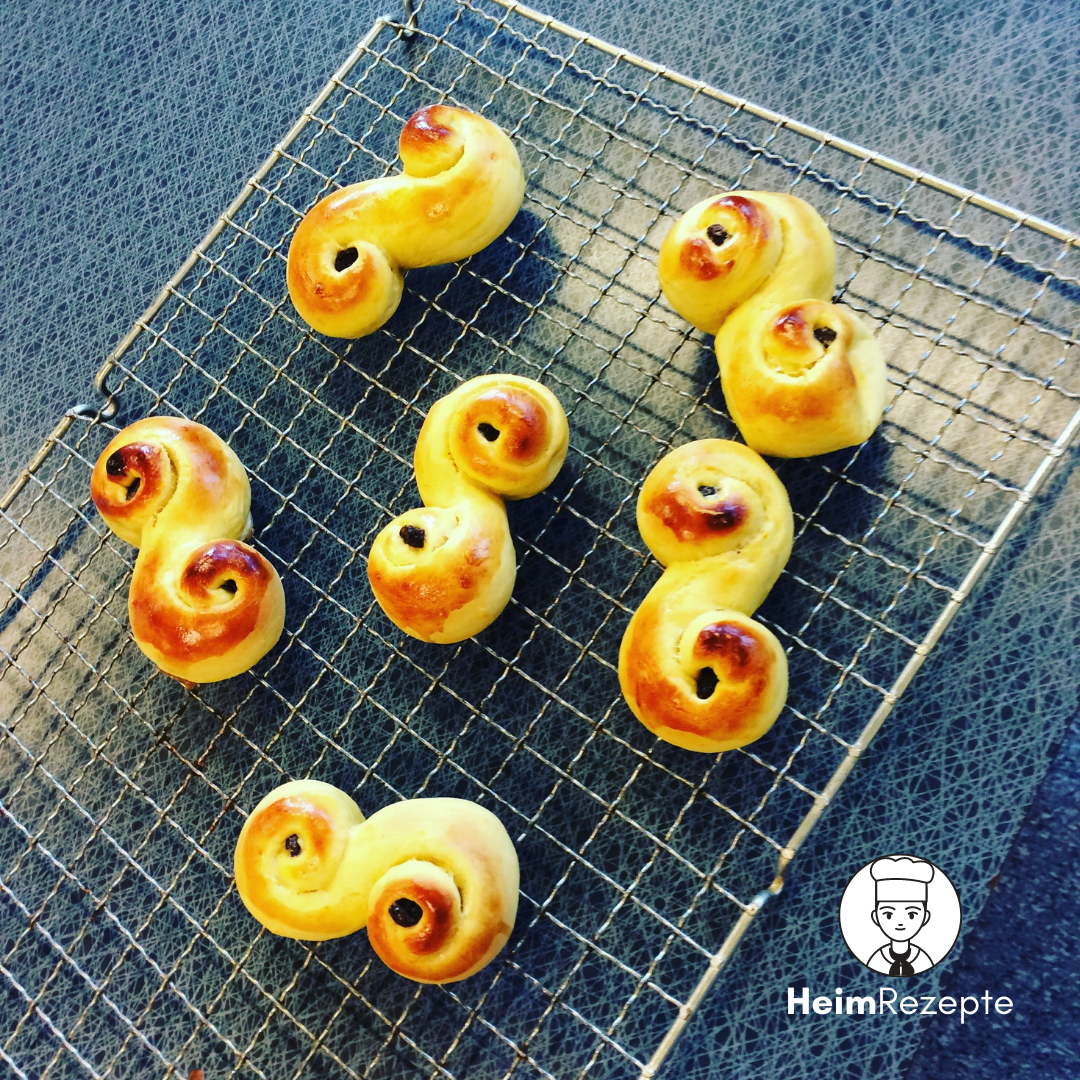 Safranschnecken Lussekatter Schweden Rezept Mietwohnung Kochen