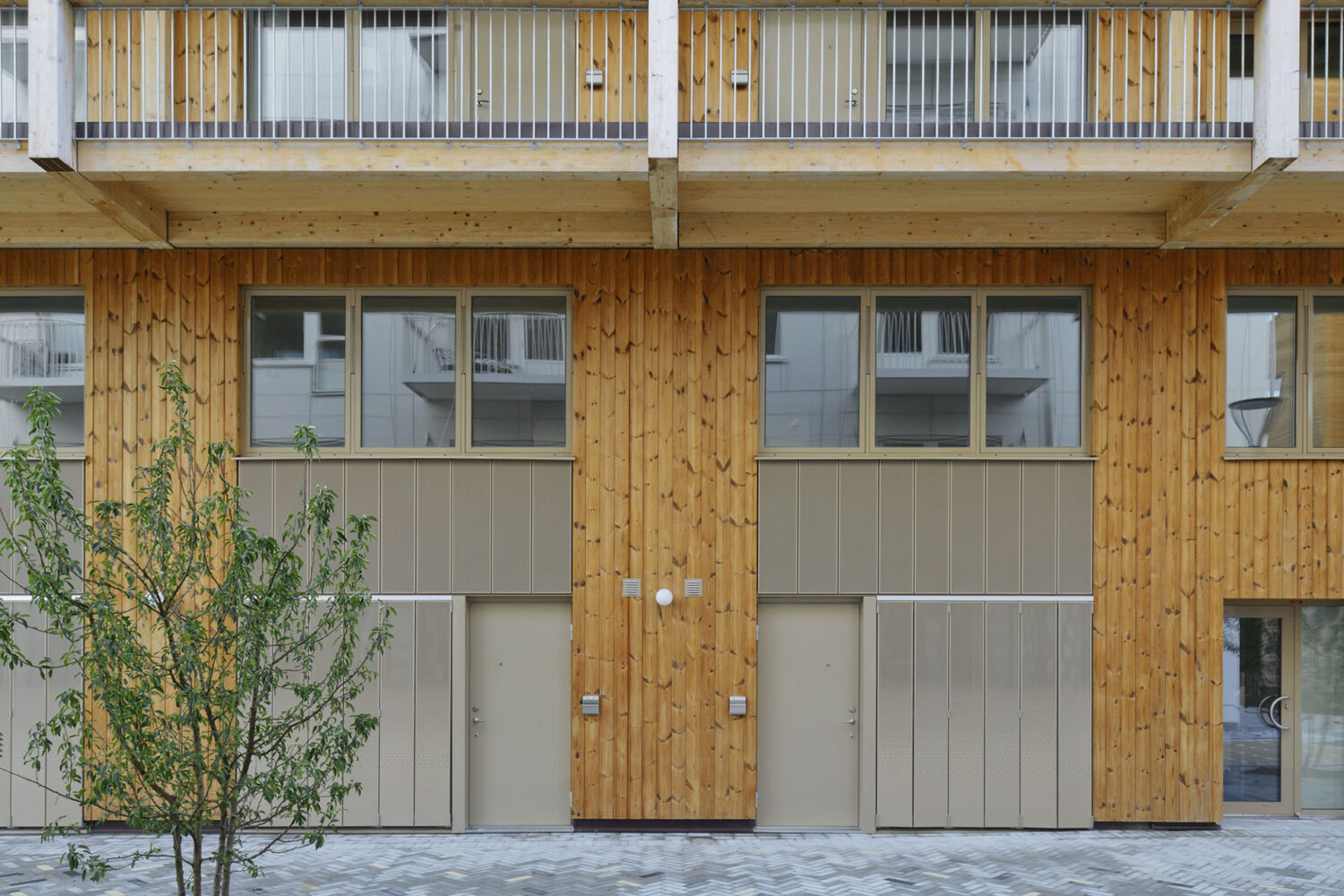 Miethaus aus Holz