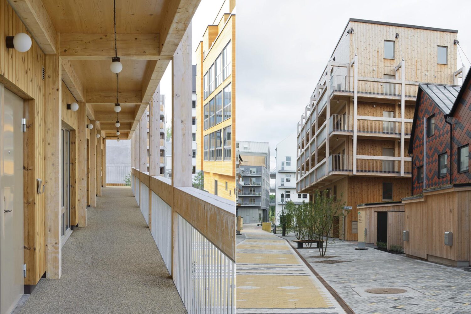 Mietwohnung aus Holz