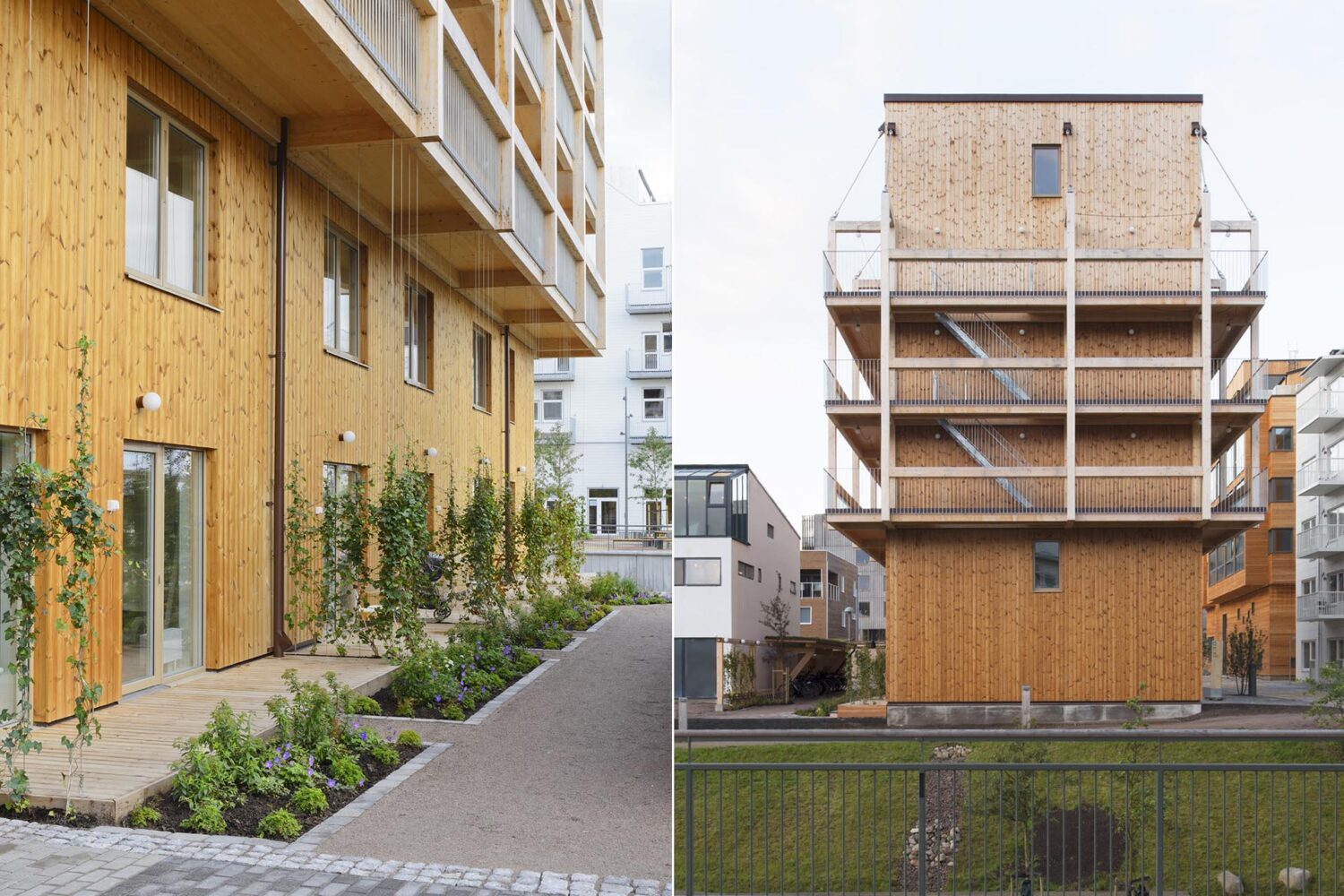 Wohnhaus aus Holz