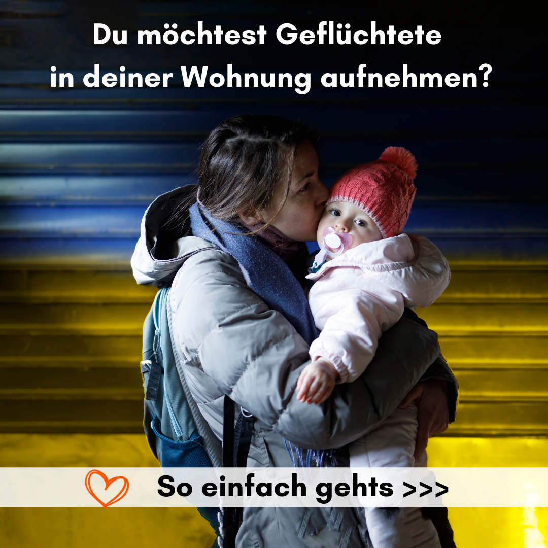 Geflüchtete Menschen aufnehmen in Mietwohnung