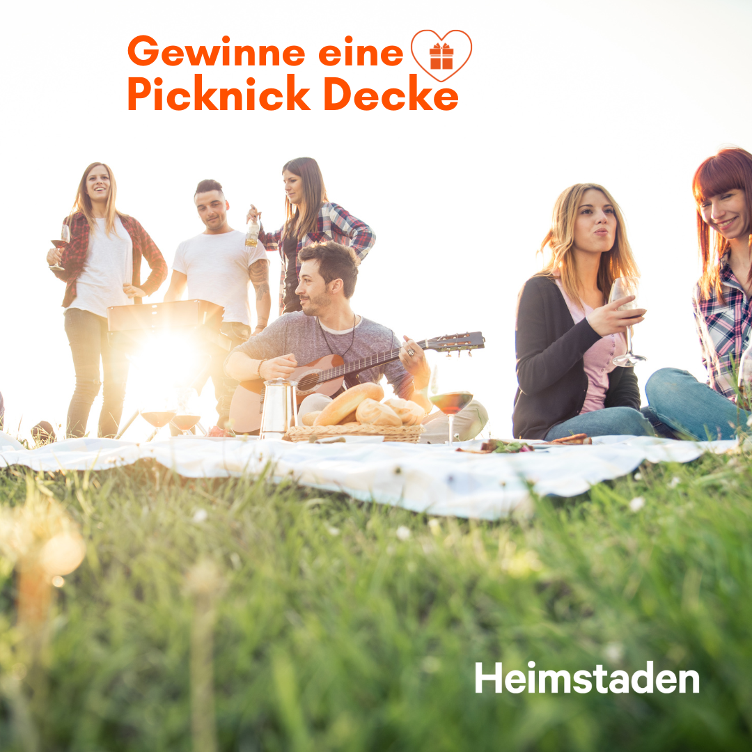 Heimstaden Gewinnspiel Picknickdecken