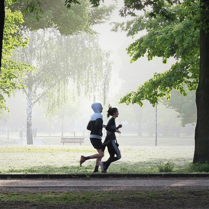 Bewegung an der frischen Luft