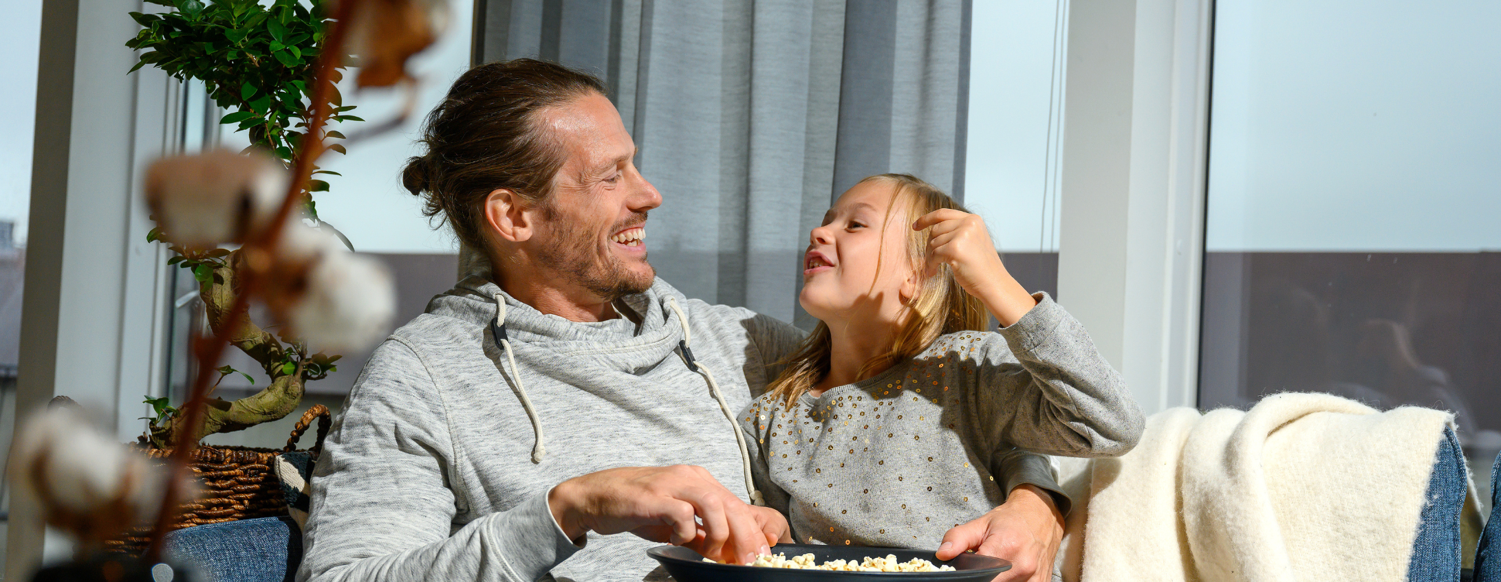 Dad with daughter