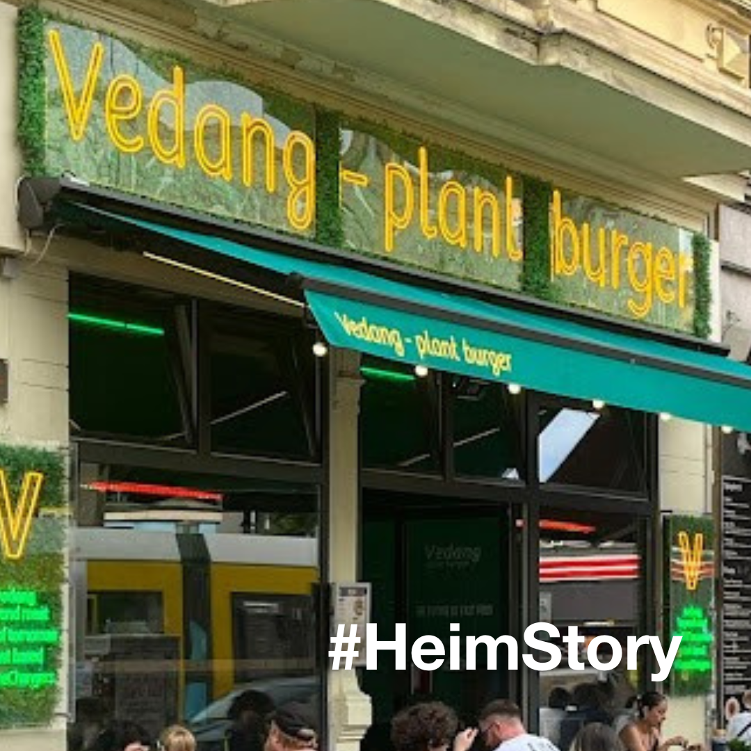 Fassade vom Vedang Burger Laden in Berlin