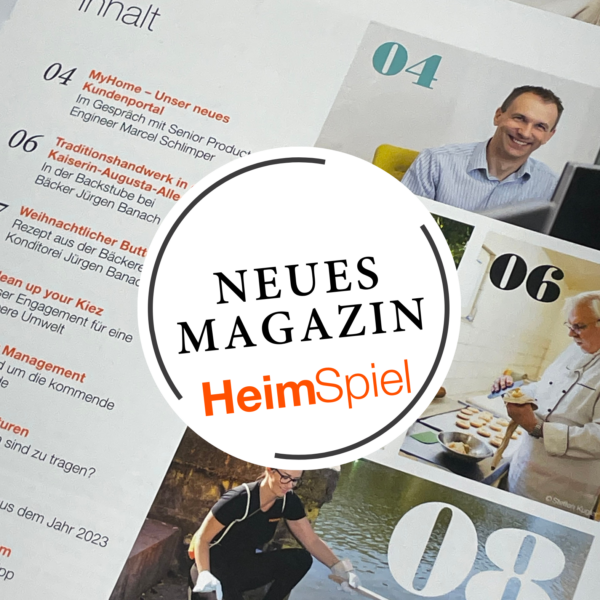 Inhalt neues Magazin