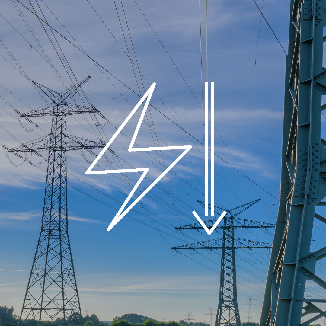 Reduzierung der eingekauften Energiemenge