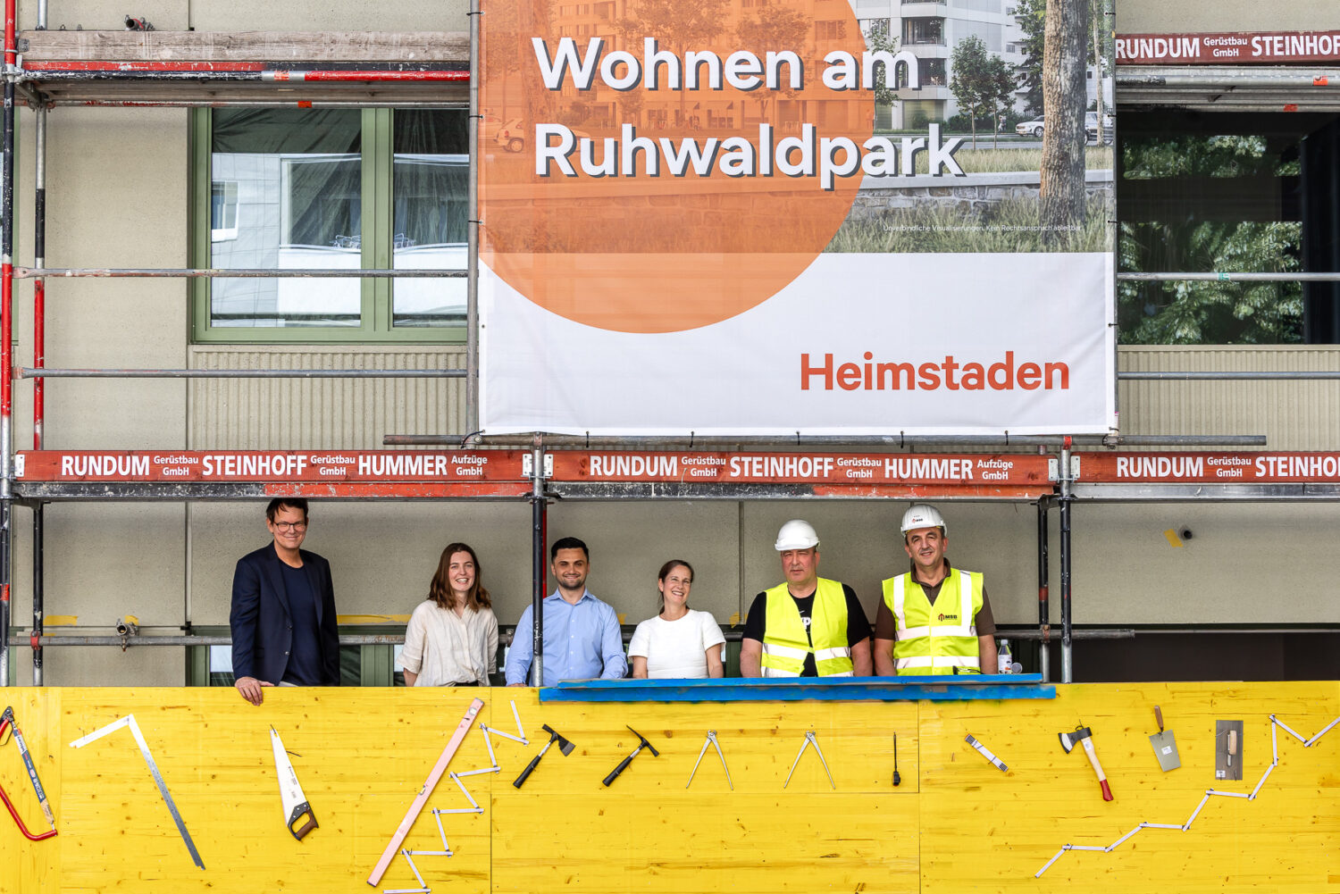 Richtfest Wohnen am Ruhwaldpark