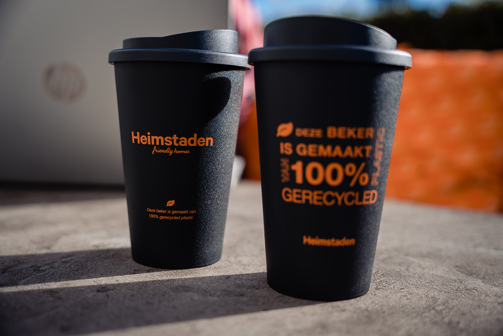Koffiebekers gerecycled